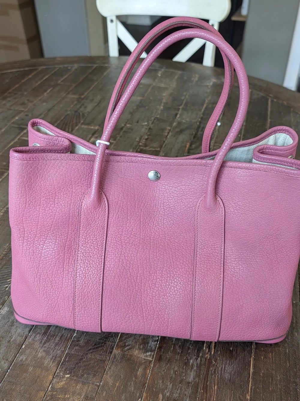 Hermes Pink Garden Party 36